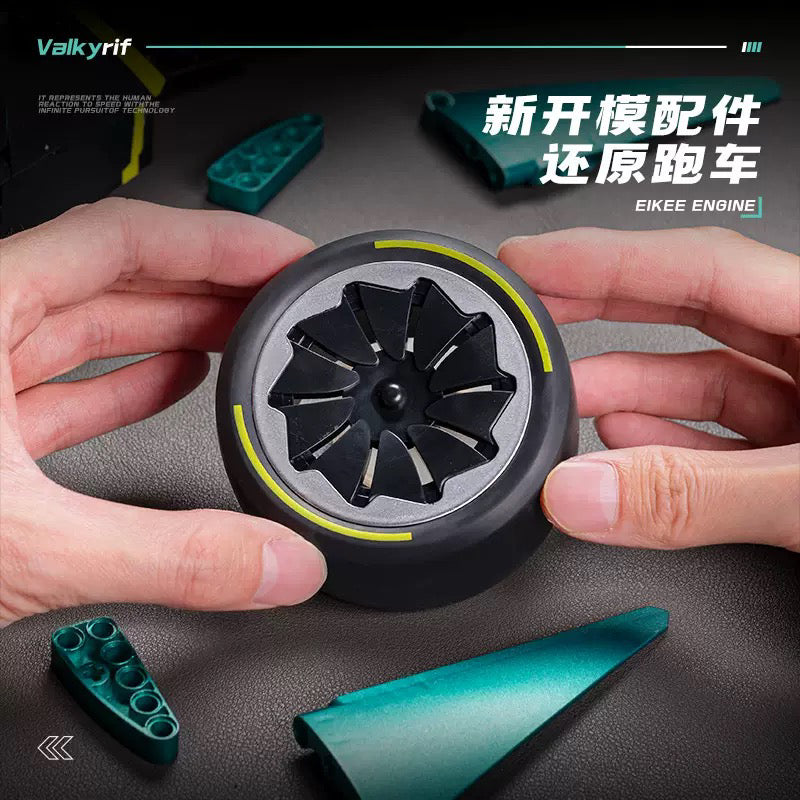 3868 pcs EIKEE Y18006 Aston Martin Valkyrif AMR Pro 1:8