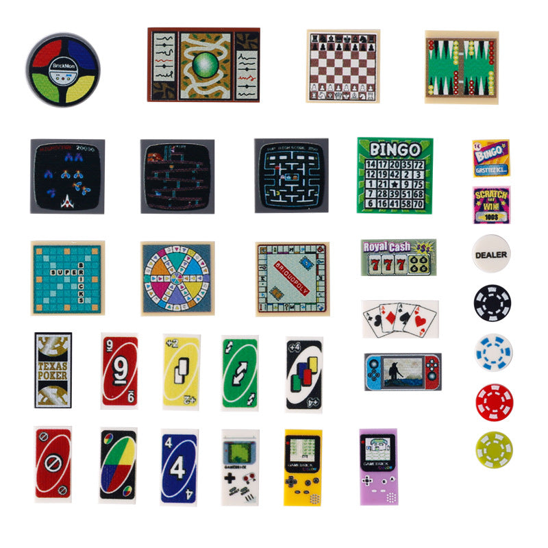 City building blocks minifigure accessories scene building blocks