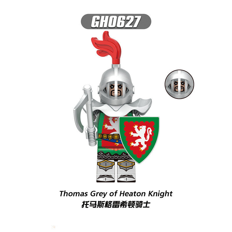G0180 Medieval Warrior Lionheart Heavy Infantry Knight Archer