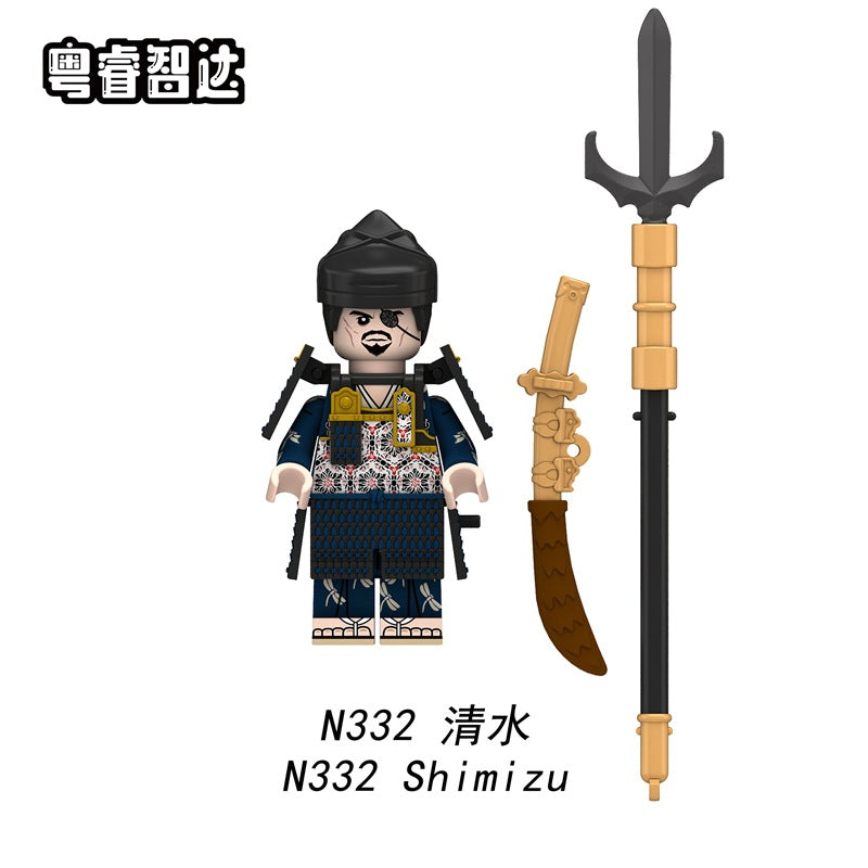 N326-333 Japanese samurai Series Minifigures – Joy Bricks