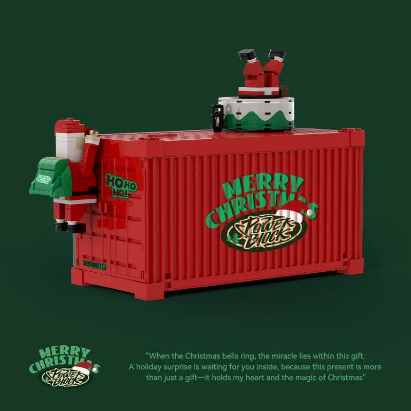 611pcs PB8849 Christmas truck with container display box