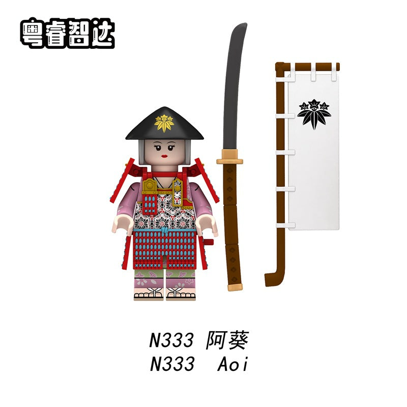 N326-333 Japanese samurai Series Minifigures – Joy Bricks