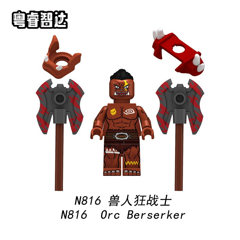 N814-817 Medieval Orcs series Minifigures