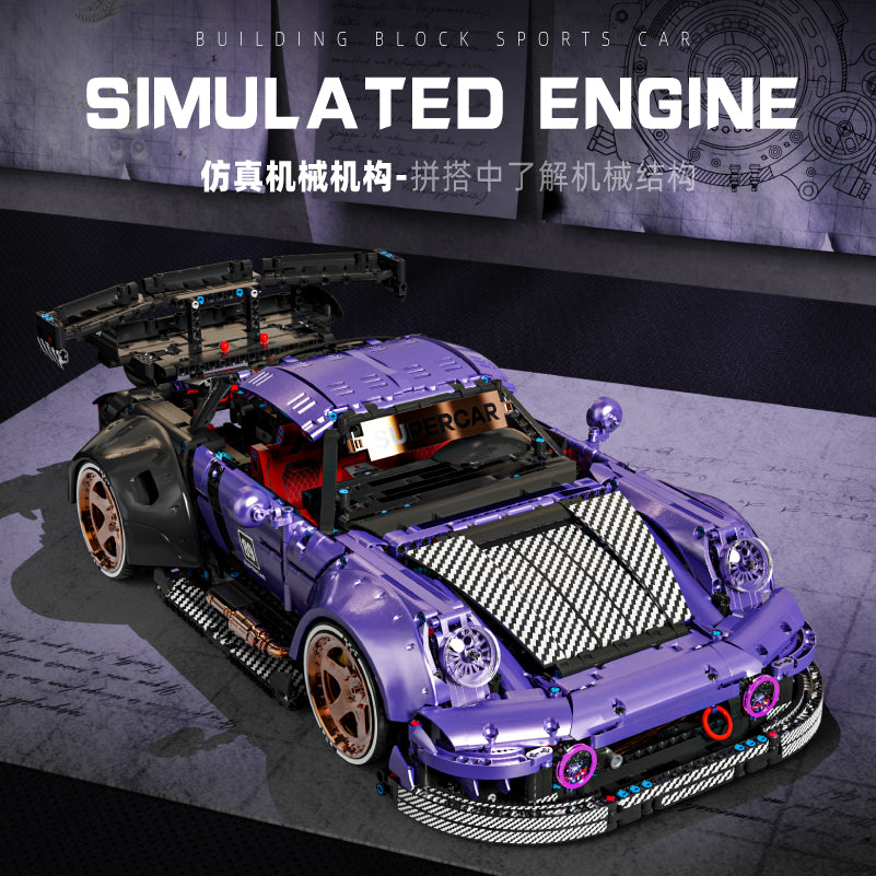 4190 pcs kbox 10544 964-UV Porsche modified version 1:8