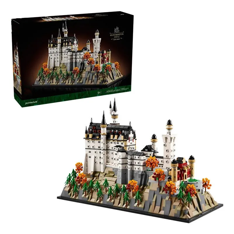 3455 pcs Neuschwanstein Castle