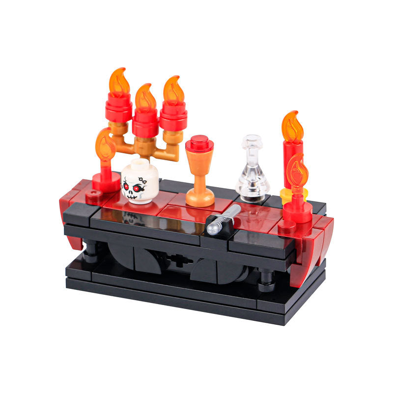 MOC Halloween Medieval Vampire Throne – Joy Bricks