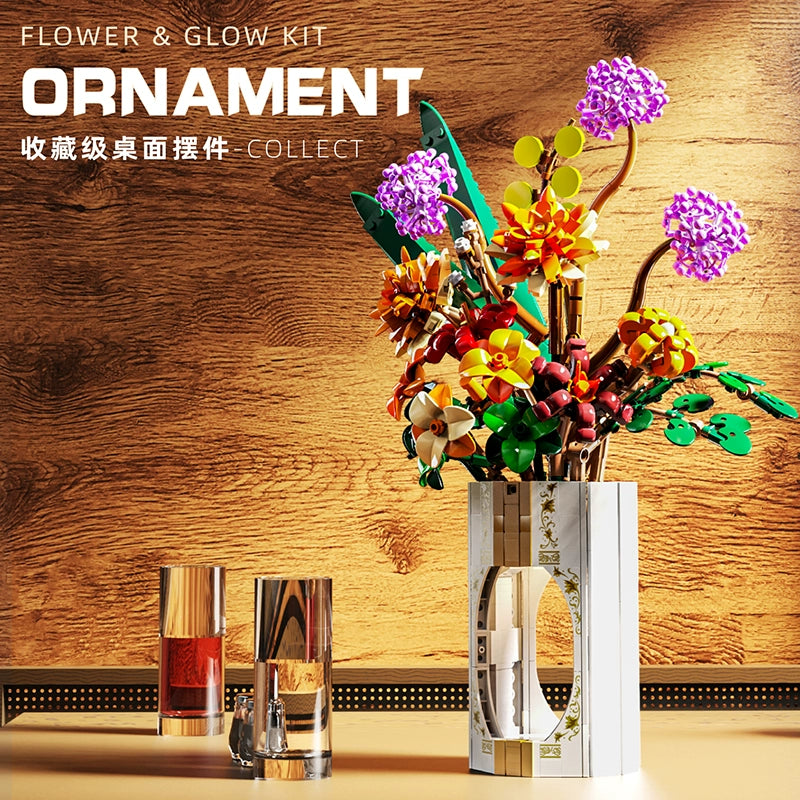 890pcs MJi 13037 Luminous vase
