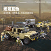 JIESTAR 61109-61117 Military series Unimok Offroad Combat Vehicle