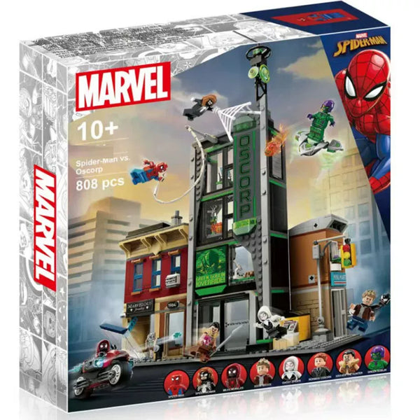 808 pcs Spider-Man vs. Oscorp – Joy Bricks