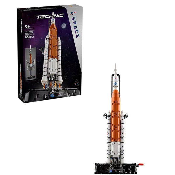 632 PCS NASA Artemis Space Launch System Rocket – Joy Bricks