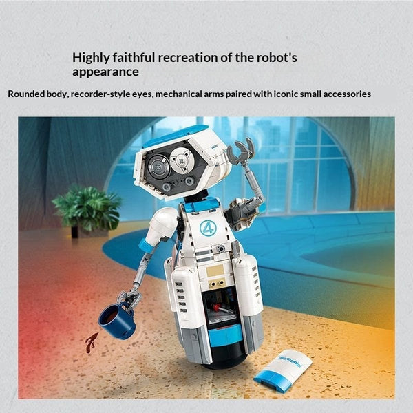 747pcs The Fantastic Four H.E.R.B.I.E. – Joy Bricks