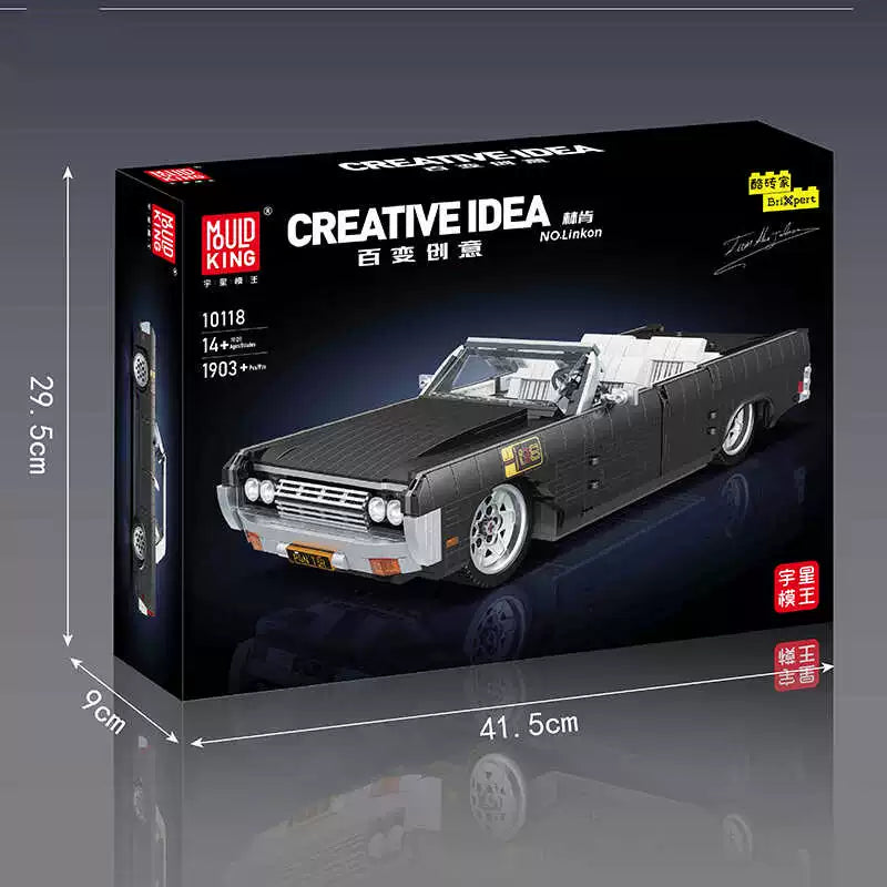 1903 pcs MouldKing 10118 LINCOLN Continental 1964 – Joy Bricks