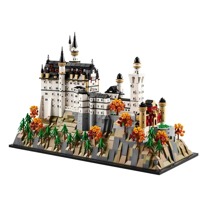 3455 pcs Neuschwanstein Castle