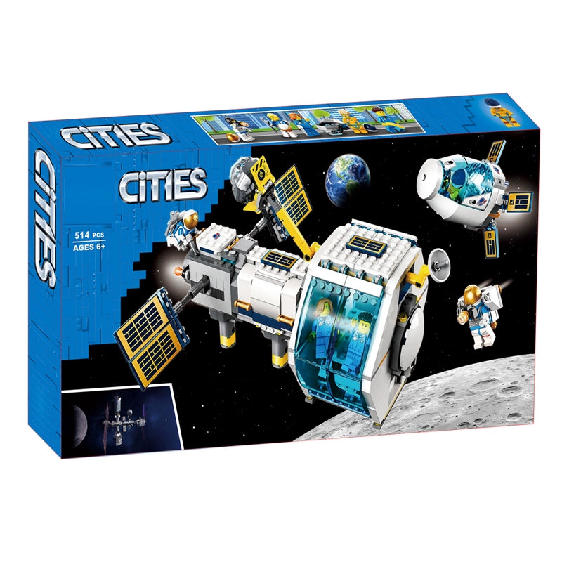 514 pcs Lunar Space Station
