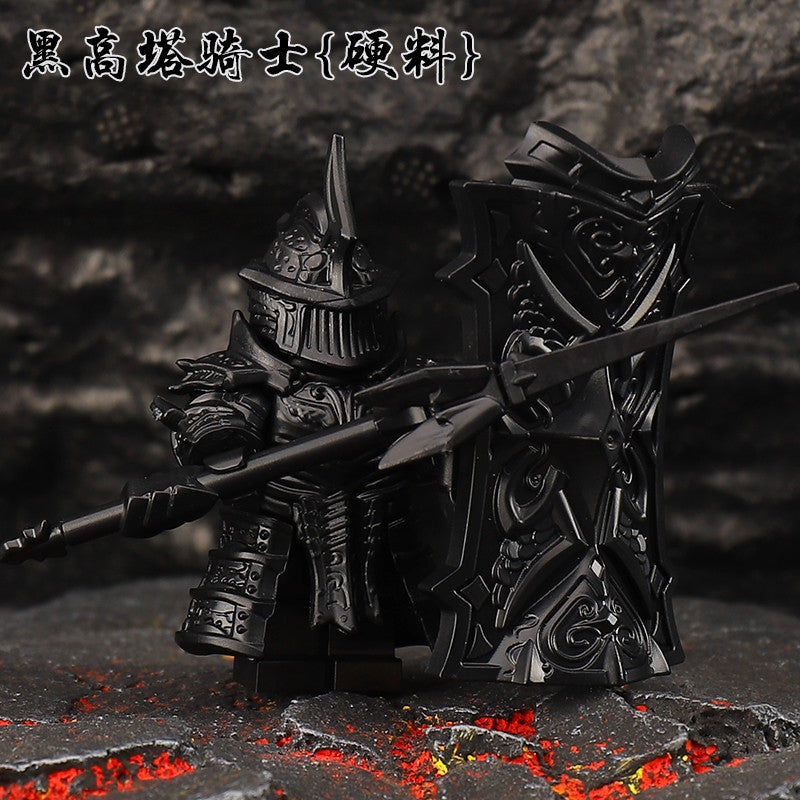 Lzy100-104 Demon Soul Tower Knight Medieval Guard Minifigures