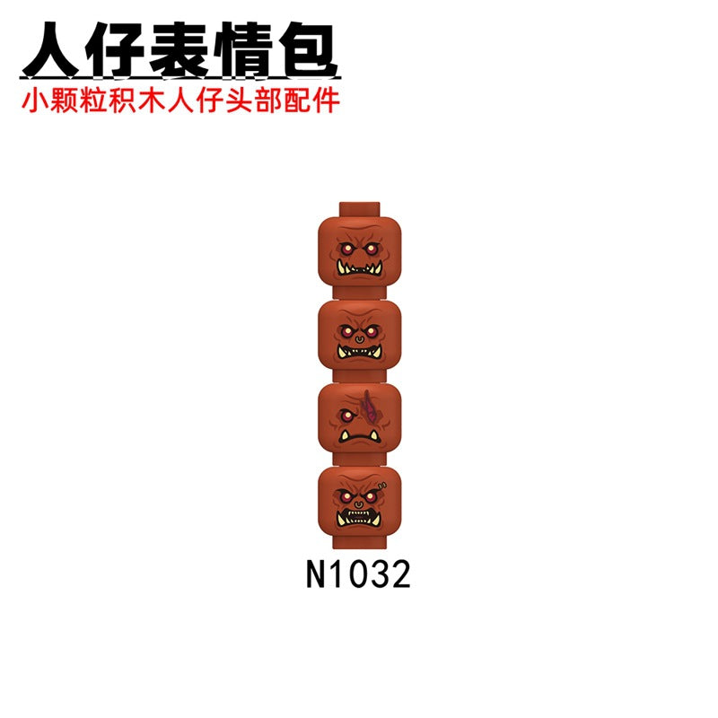 N1029 N1032 Orc Head Expression Parts Minifigures – Joy Bricks