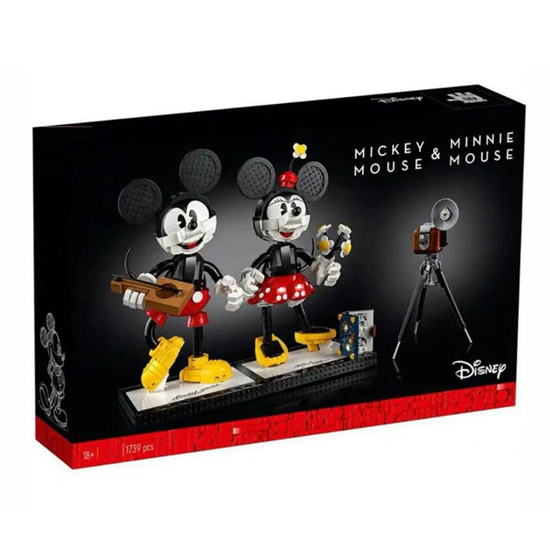 1739 pcs Mickey Mouse and Minnie Mouse Buildable Characters