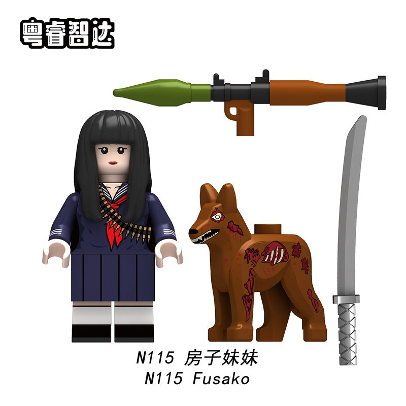 N109-116 Zombie Series Judge House Sister Minifigures – Joy Bricks