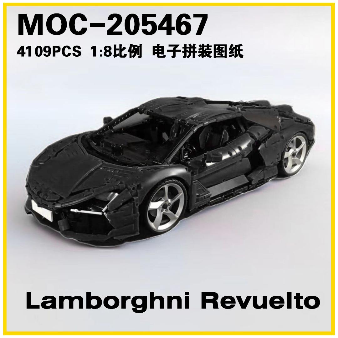 リリマリモモ 4109PCS MOC-205467 Lamborghini Revuelto 1:8 – Joy Bricks