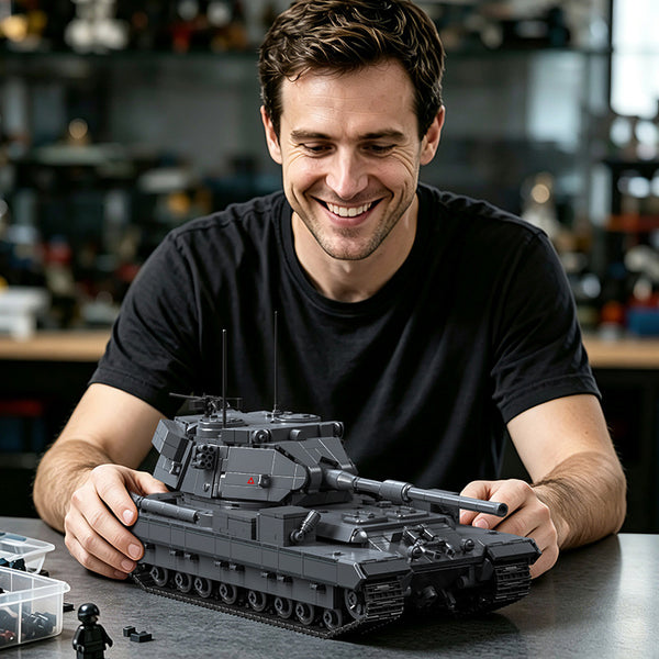 2165pcs 12GO 97056 FV215b (183) Heavy Tank Destroyer – Joy Bricks