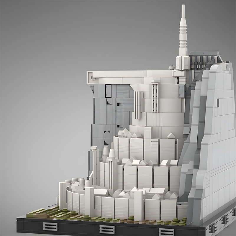 1929pcs MOC140900 The White City (Architecture Collection)
