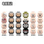 N1033-1038 Human Head Expression Parts Minifigures