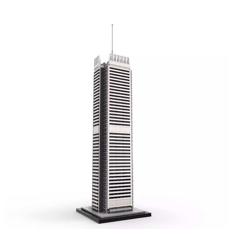 1502pcs MOC-158401 The New York Times Building / Tower 1:800
