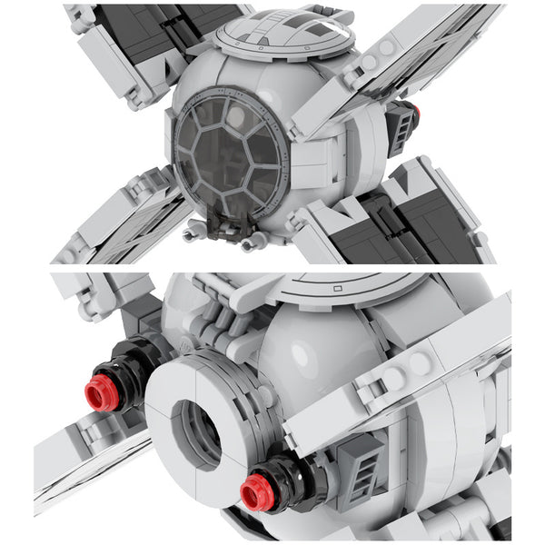 418pcs MOC-98664 TIE Raptor (TIE/rpt) – Joy Bricks