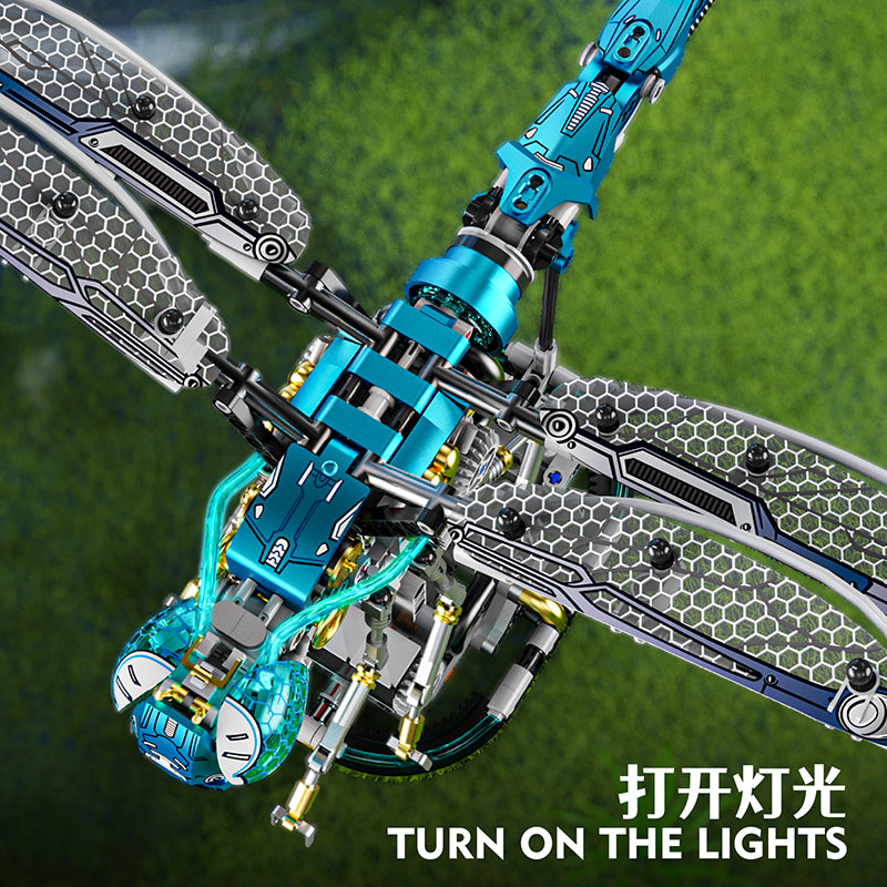 866 pcs MJi 13086 Mechanical Dragonfly