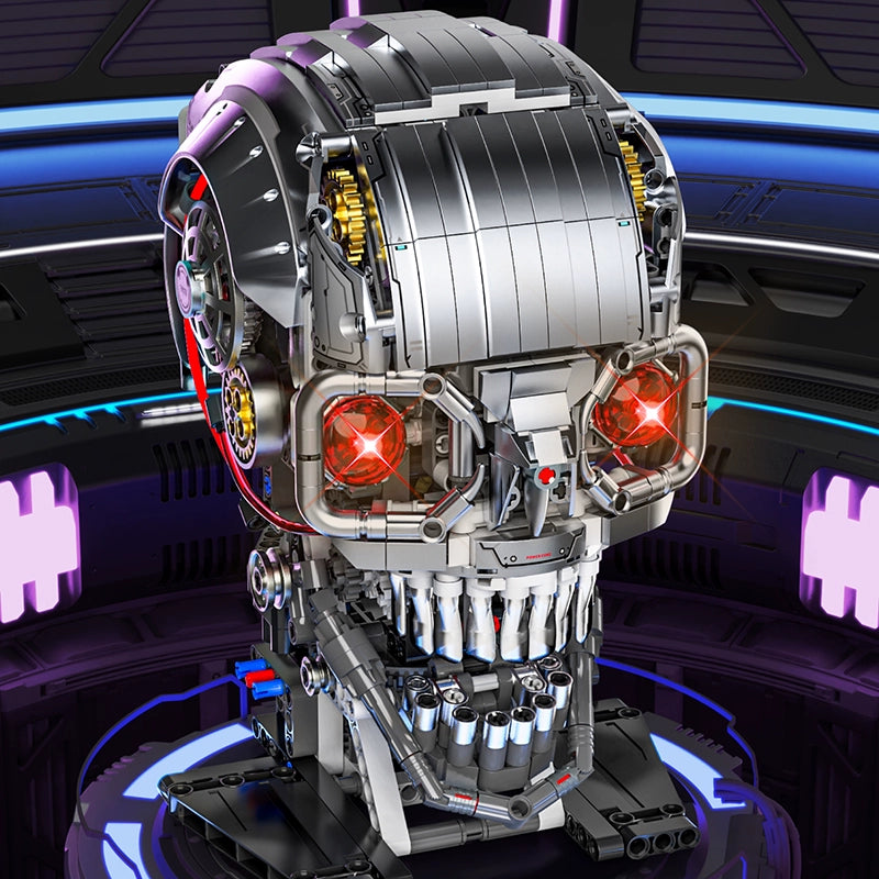 1099 pcs MJi 13089 Mechanical Skeletou