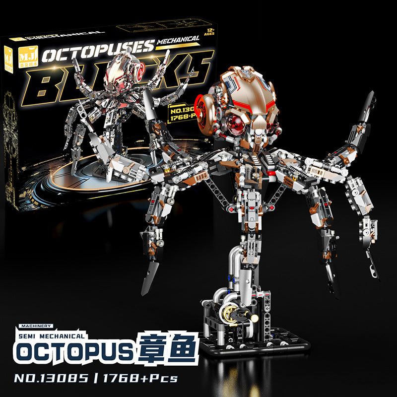 1768 pcs MJi 13085 Mechanical octopus