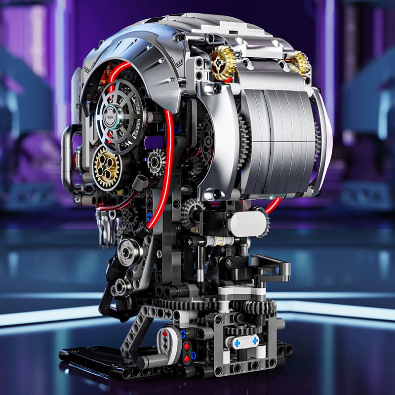 1099 pcs MJi 13089 Mechanical Skeletou