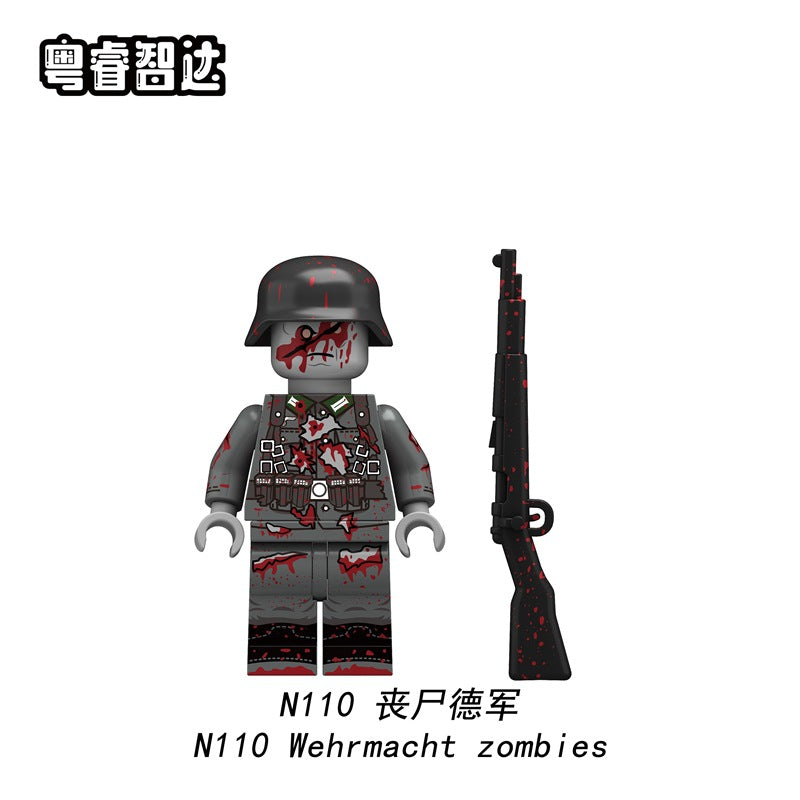 N109-116 Zombie Series Judge House Sister Minifigures – Joy Bricks