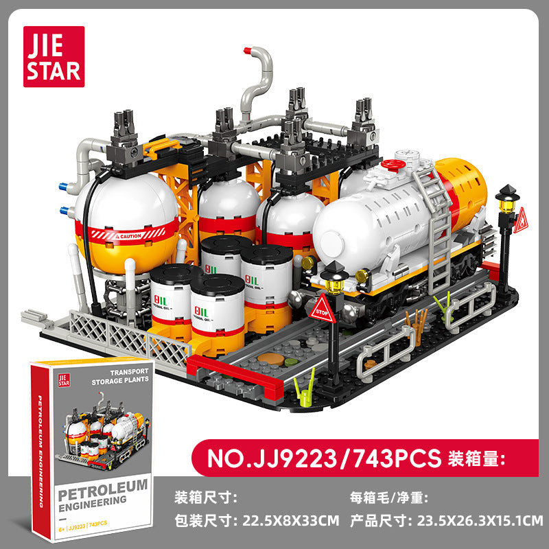 JIESTAR Chemical Series : Pumping unit & Oil refinery & Transport storage factory