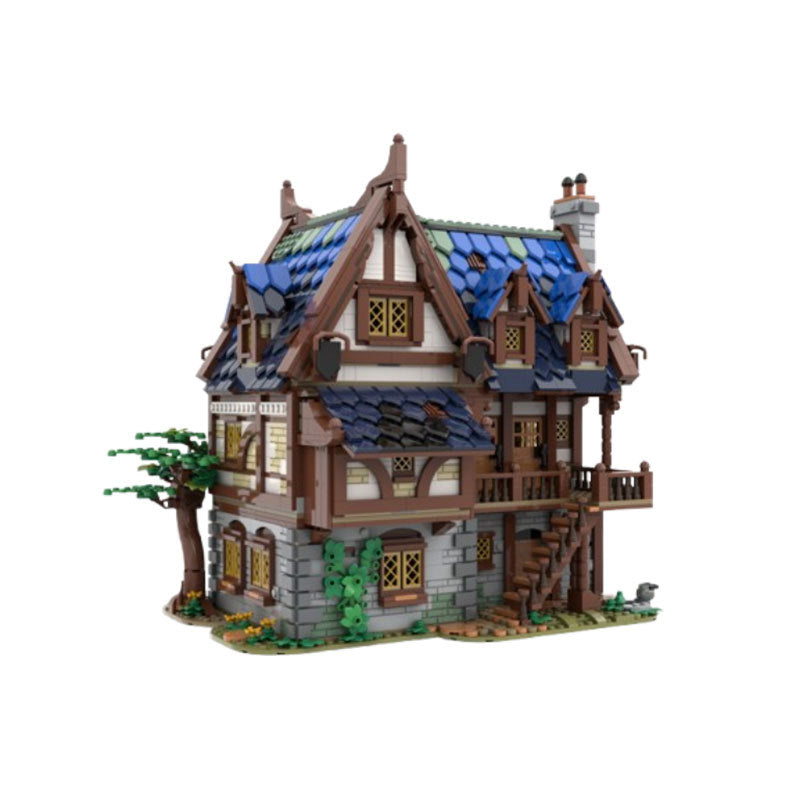 2989PCS MOC-119495 Medieval Tavern & Inn