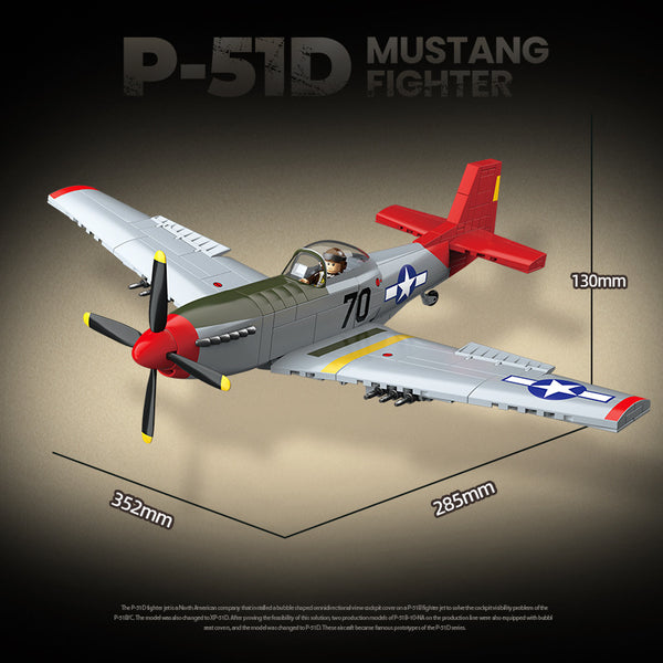 よしおんさん専用P-51D MUSTANG ラバー動力模型　バルサモデル　未開封 ゴム動力のバルサプレーン P-51ムスタング 展示中 in Museum of