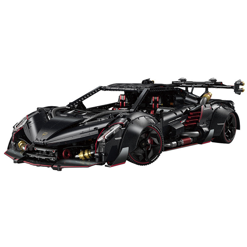 3809pcs GULY Supercar 10639 Series Lamborghini Veneno 1:8