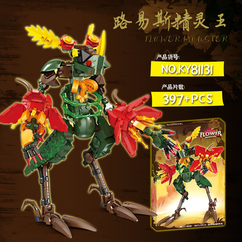 KAZI KY81129-KY81130 Stranger Things The Demogorchid Orchid