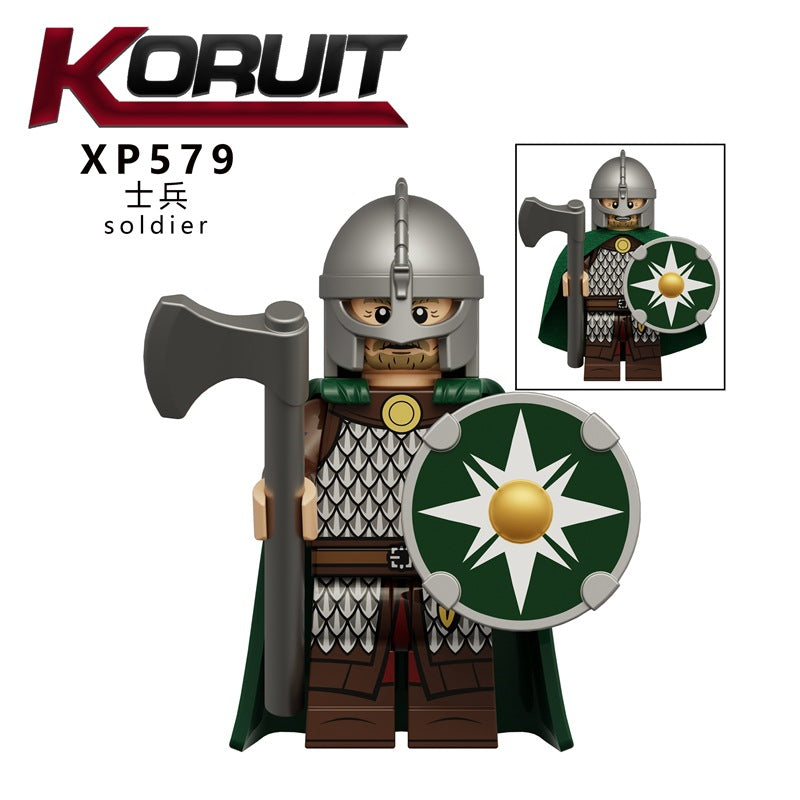 KT1078 The Battle of Lord of the Rings: Hama Soldiers Minifigures