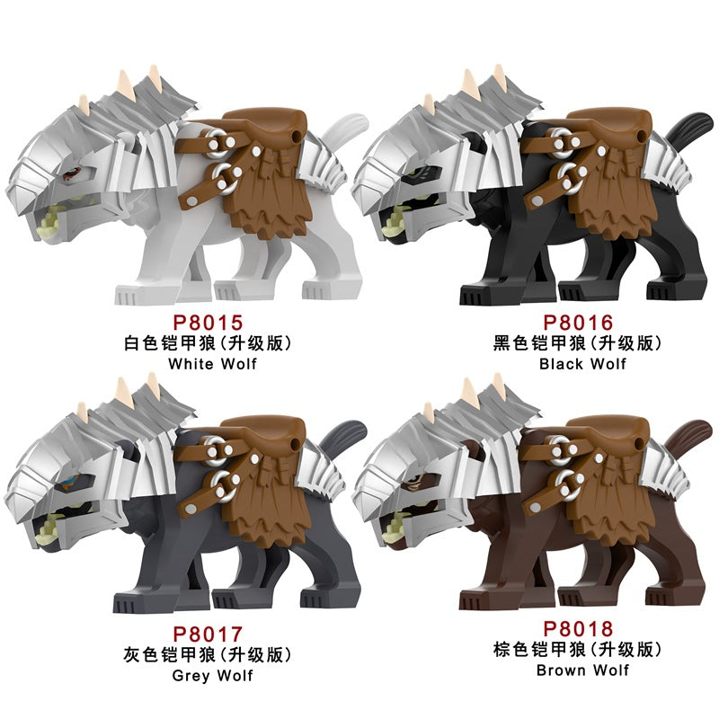P8015-8018 The Lord of the Rings orc mount Minifigures
