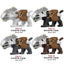 P8015-8018 The Lord of the Rings orc mount Minifigures