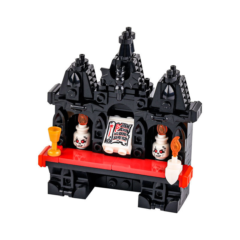 MOC Halloween Medieval Vampire Throne – Joy Bricks