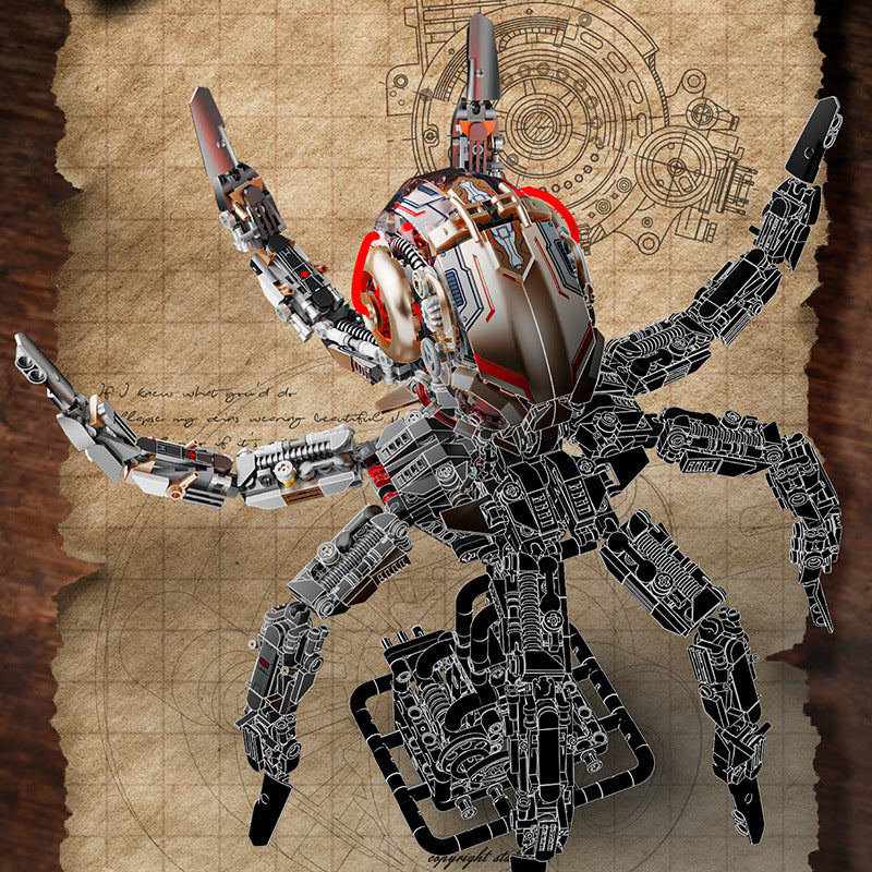 1768 pcs MJi 13085 Mechanical octopus