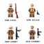 058DL-061DL Infantry Pilot Gunner Minifigure