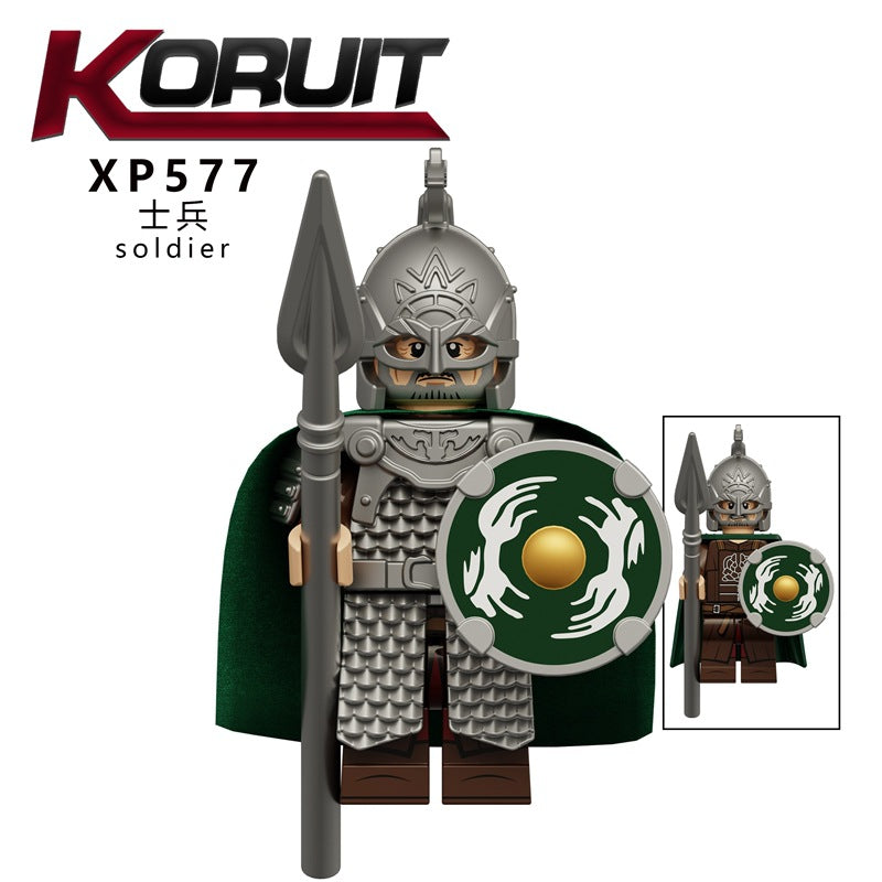 KT1078 The Battle of Lord of the Rings: Hama Soldiers Minifigures