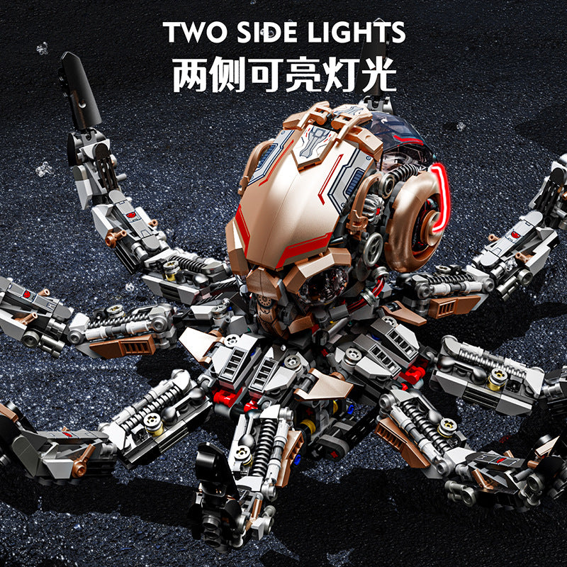 1768 pcs MJi 13085 Mechanical octopus