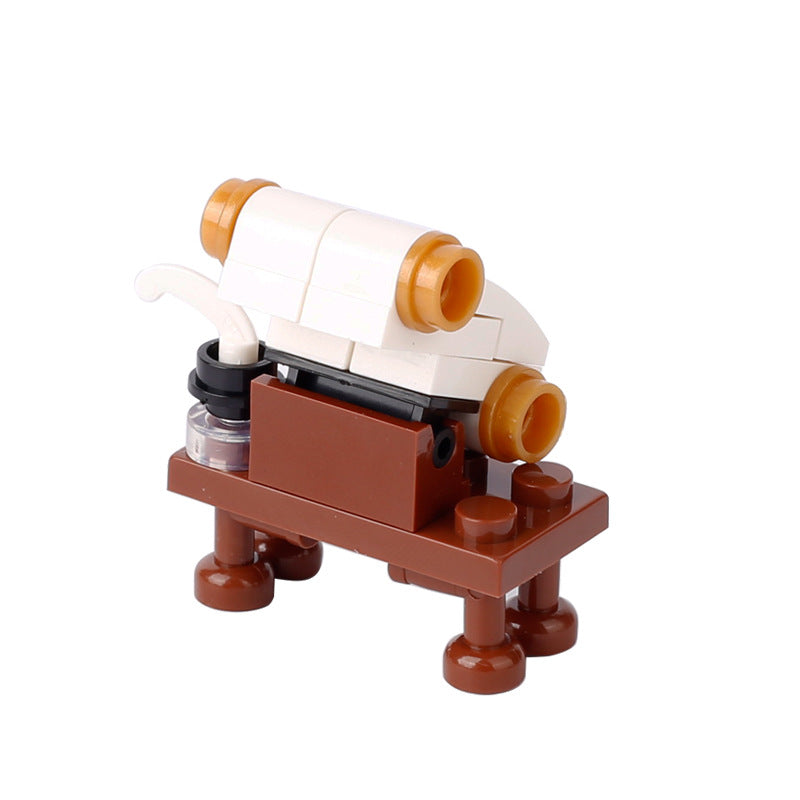 Furniture Parchment Cabinet Figure Scene Accessories