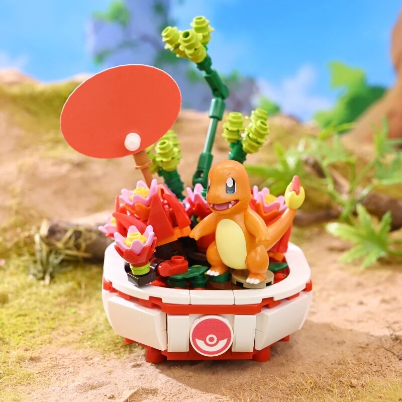 pokemon potted plant POKEMON - KEEPPLEY BLOCK - Charmander Bonsai - Building Games