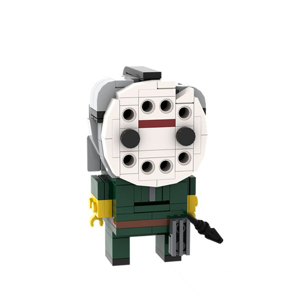 Gobricks version) 252PCS MOC-168010 Jason Voorhees Brickhead (Pt6