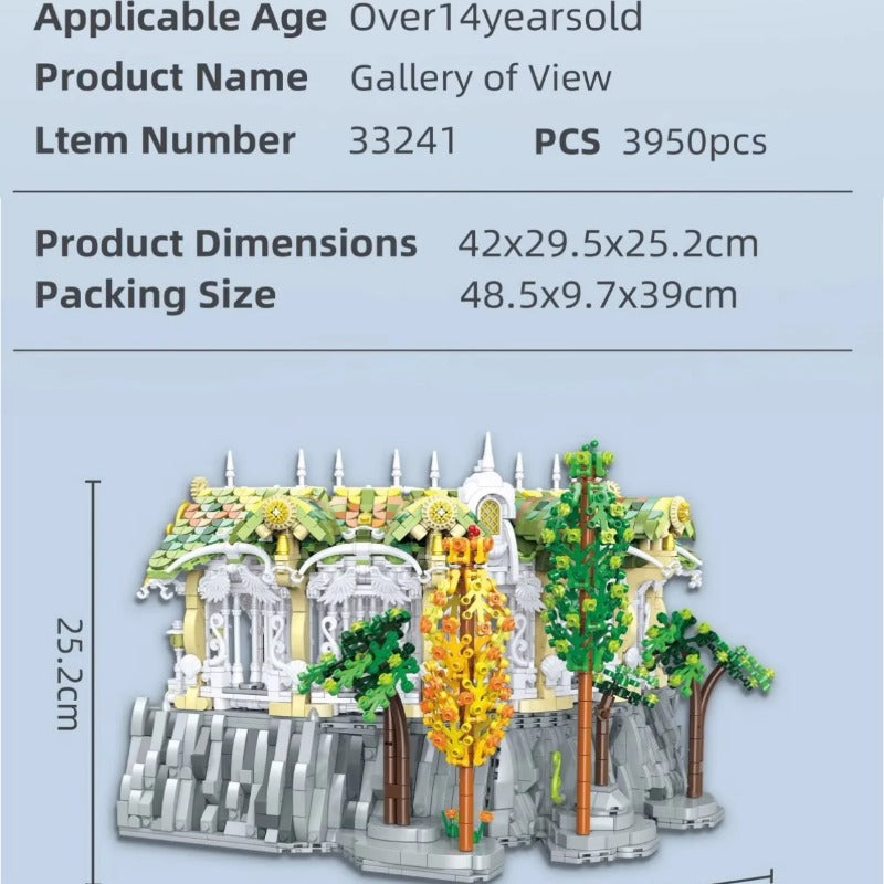 3950 pcs BK 33241 The Lord of the Rings Valley Twilight:Gallery of View